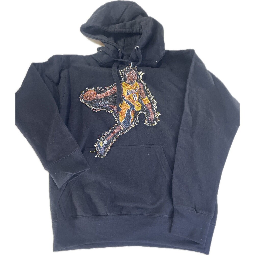 Kobe Bryant Men's Size Medium Pullover Hoodie Black NWOT
